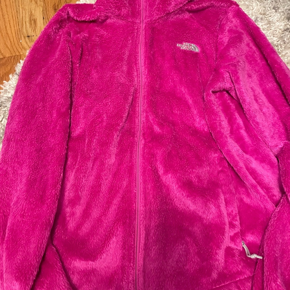 North face soft fleece jacket